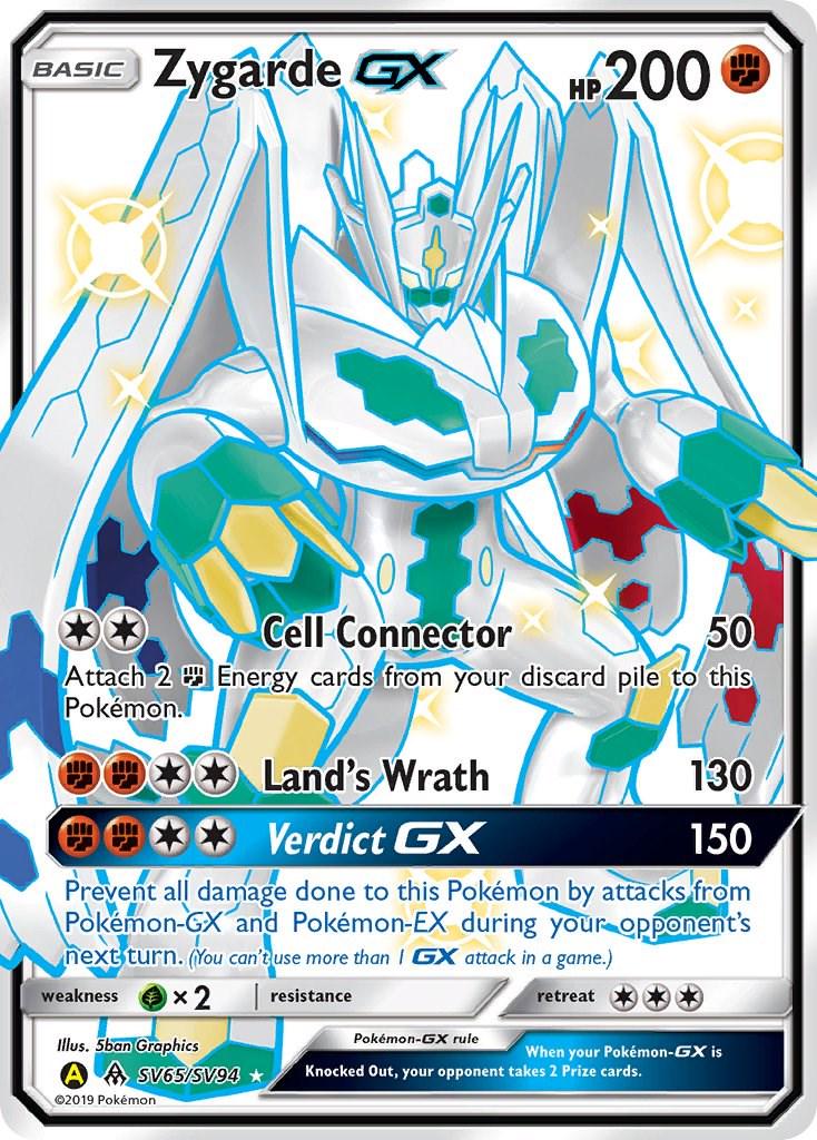 Zygarde GX SV65/SV94 Hidden Fates