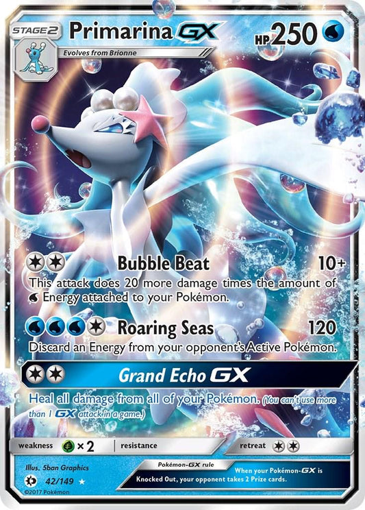 Primarina GX 42/149 Sun & Moon